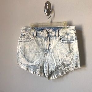 Studio Blues Distressed Denim Shorts